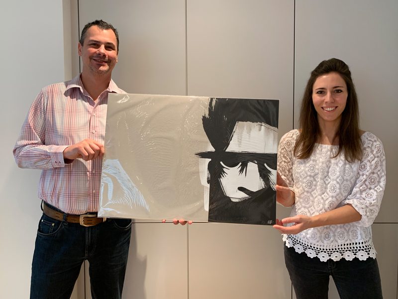 Übergabe des Infografik Award 2020 an RUMADUM